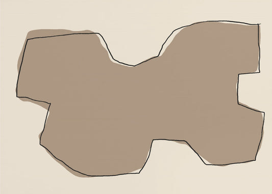 Abstrakte Sandlandschaft | Poster