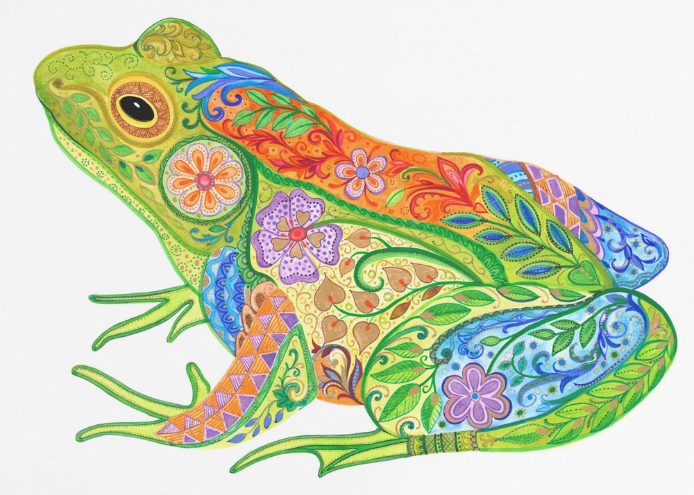 Kunstfrosch | Leinwand