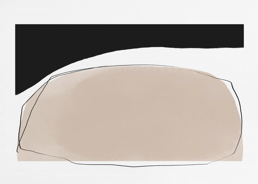 Minimale Harmonie | Leinwand