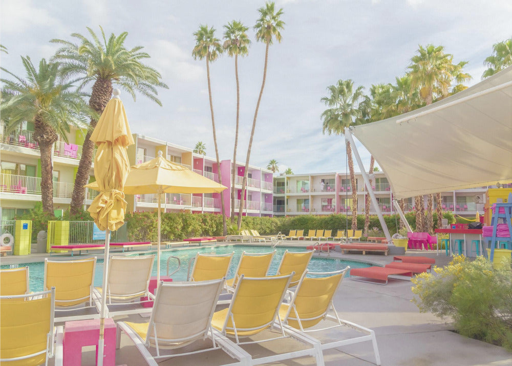 Am Pool des Saguaro Hotels – Palm Springs | Poster