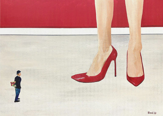 Sag es mit Blumen | Leinwand