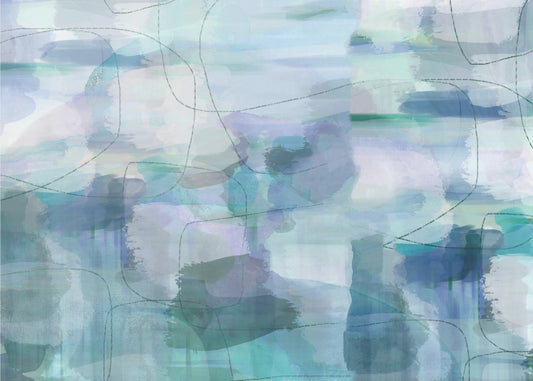 Aquarelle Blues 2 | Leinwand