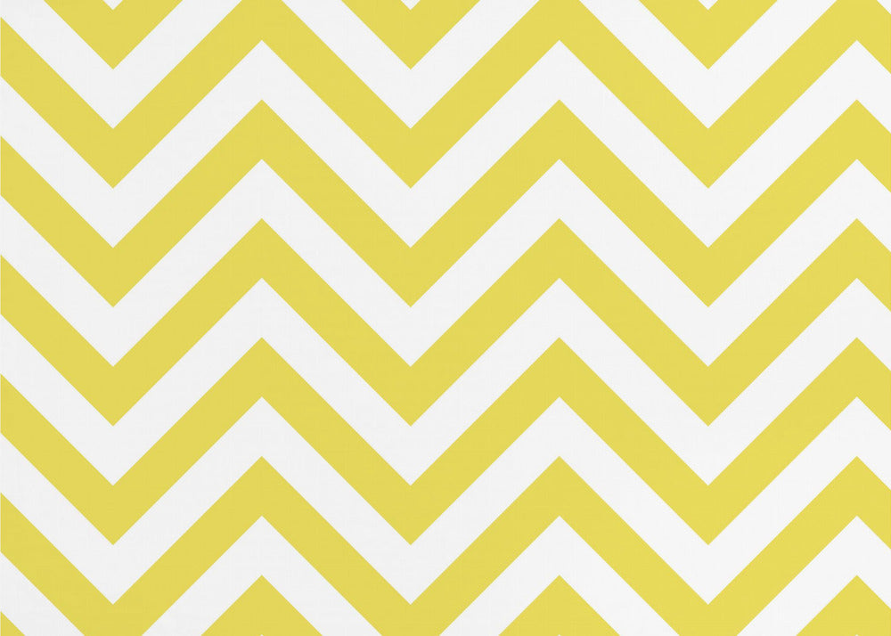 Chevron Gelb und Weiß | Leinwand