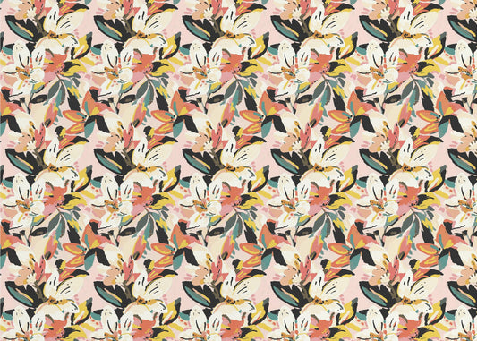 Floral Fusion Bliss | Poster