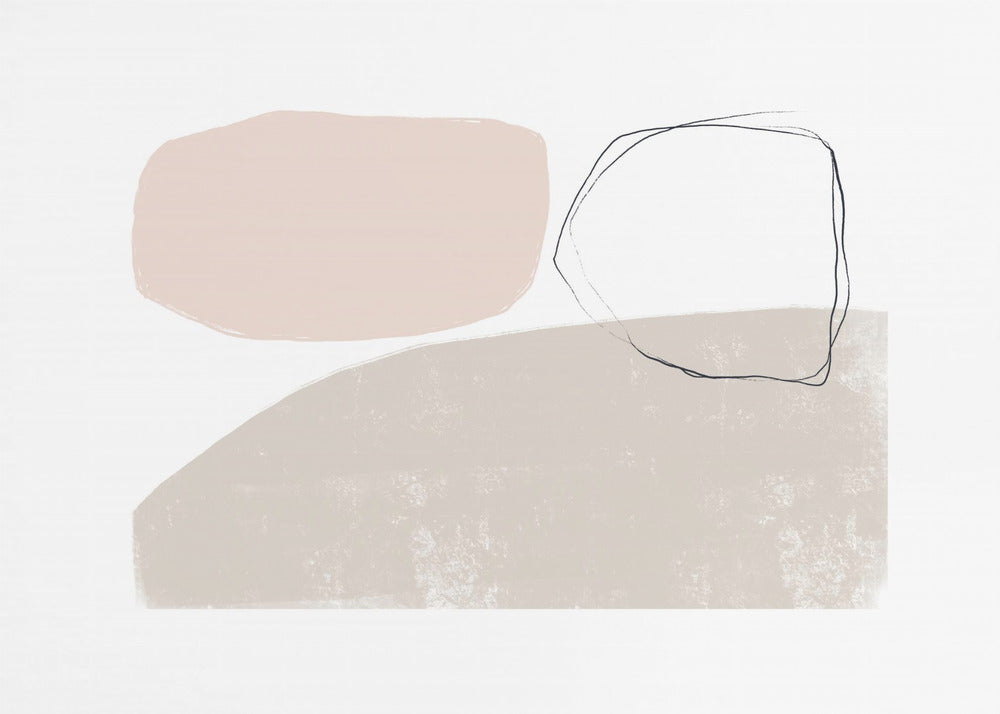 Abstrakte geometrische Formen | Leinwand