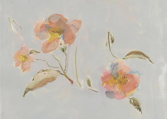 Botanische antike Blumen 02 | Poster