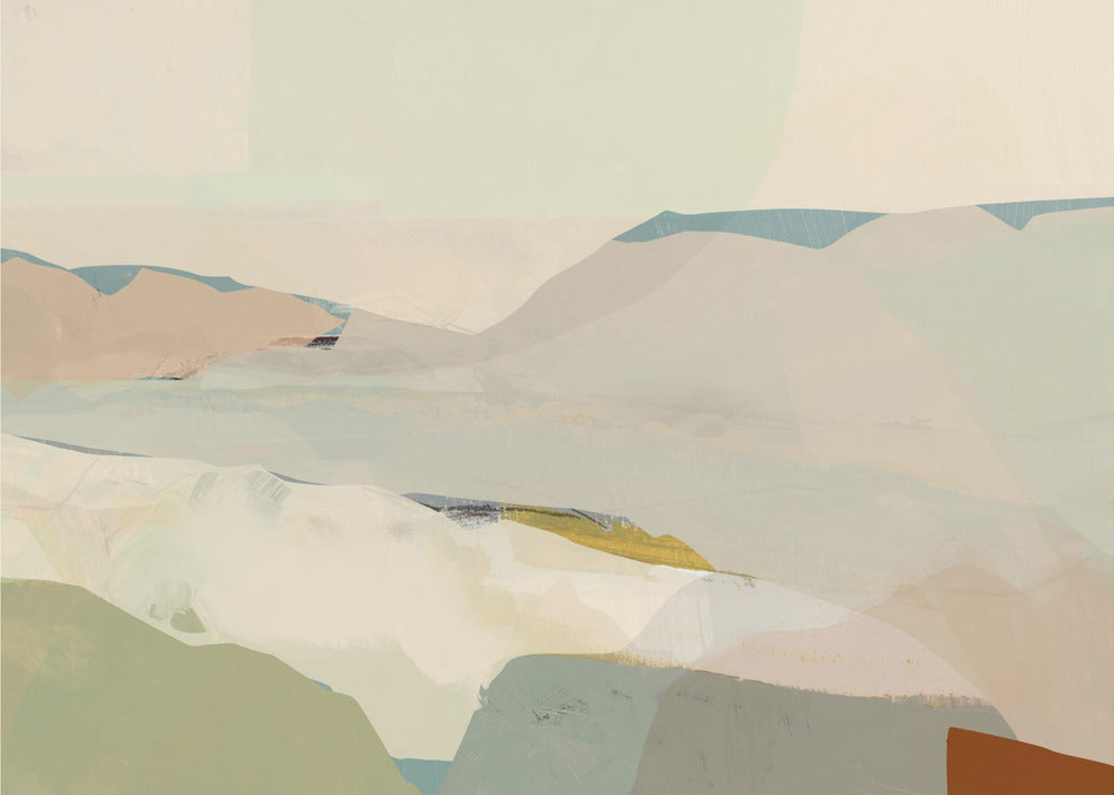 Farbblocklandschaft 2 | Poster