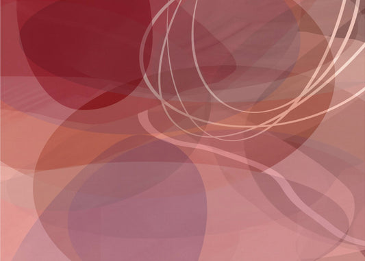 Dusty Rose Shapes 2 | Leinwand