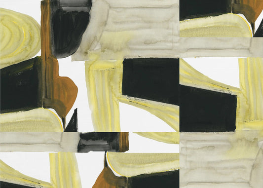 Abstract Cutout Shapes 5 | Canvas