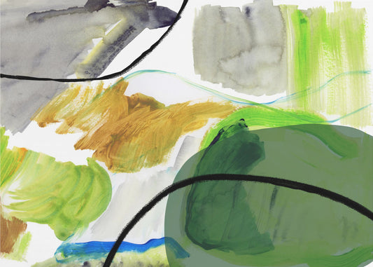 Fluid Abstract Shapes 3 | Canvas