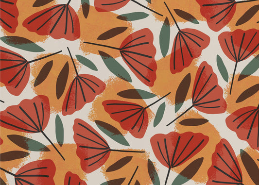 Herbstblättertanz | Poster