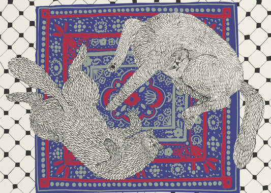 Schlafende Katzen | Poster