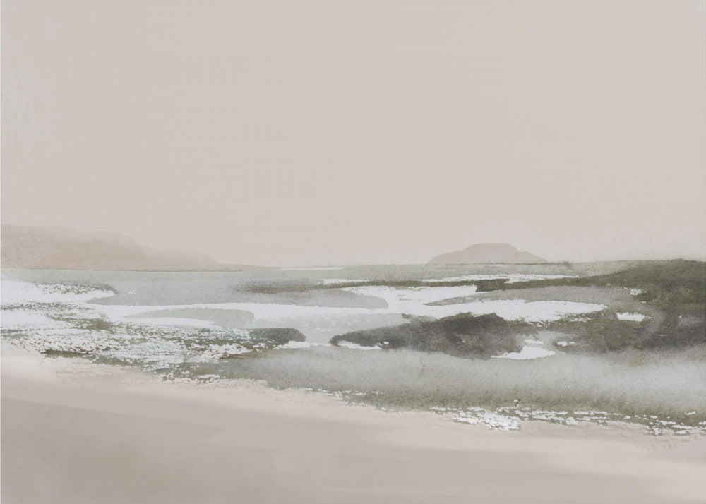 Ruhiger Strand | Leinwand