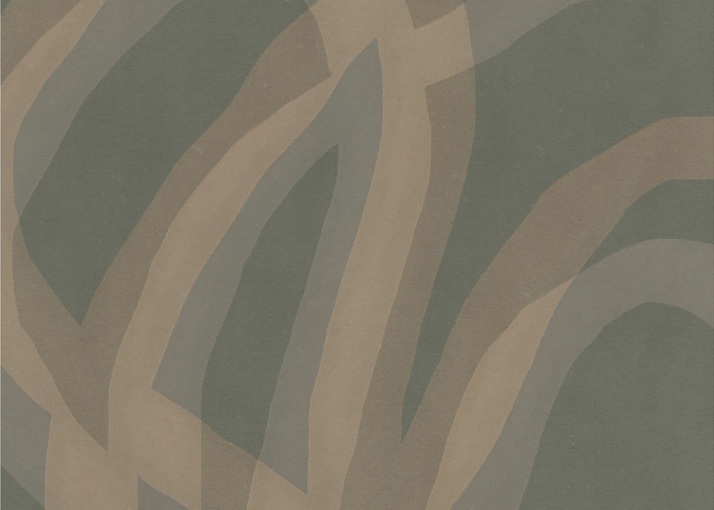 Neutrales abstraktes Aquarell 0002 | Tapete