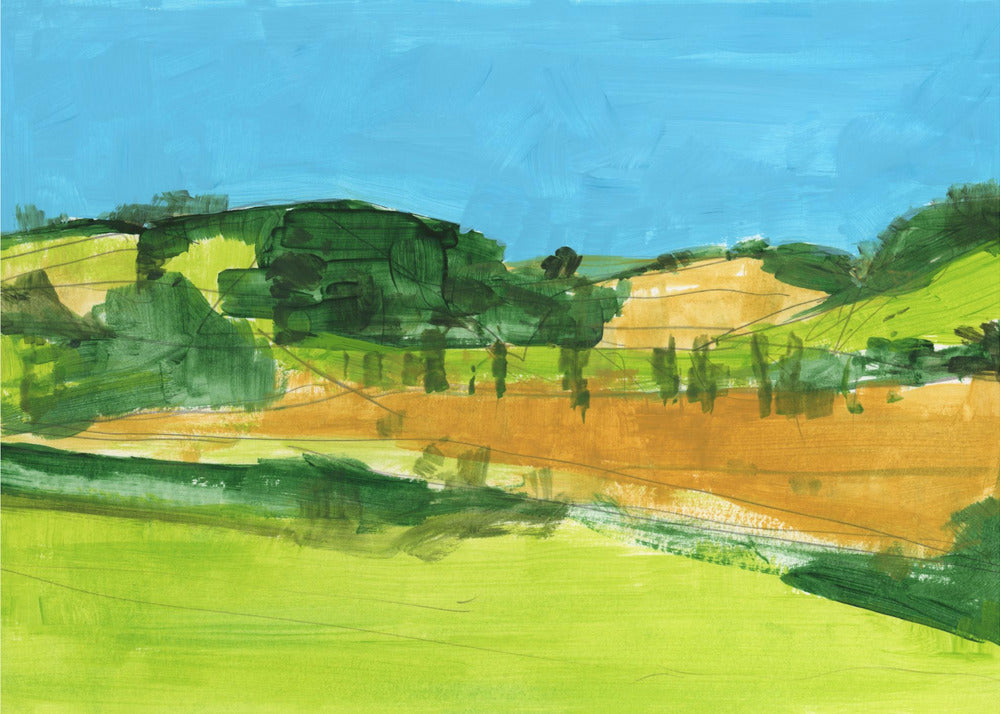 Landlandschaft 1 | Poster
