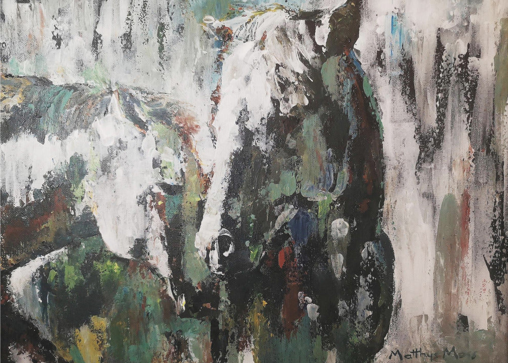 Flüstern des Herzens | Leinwand