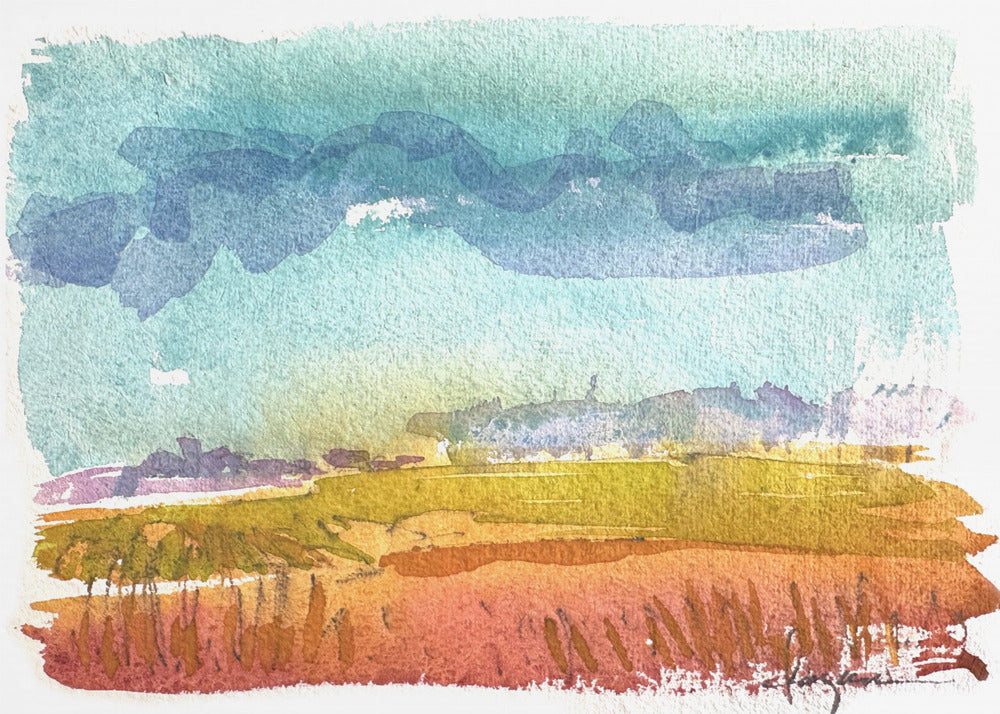 Blauer Himmel Horizont | Poster