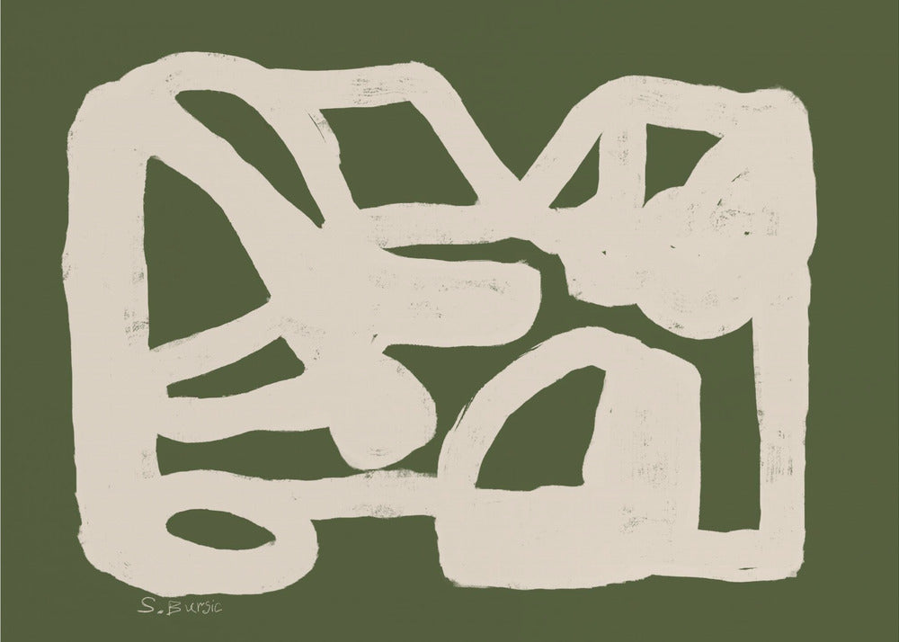 ABSTRACT Green | Poster