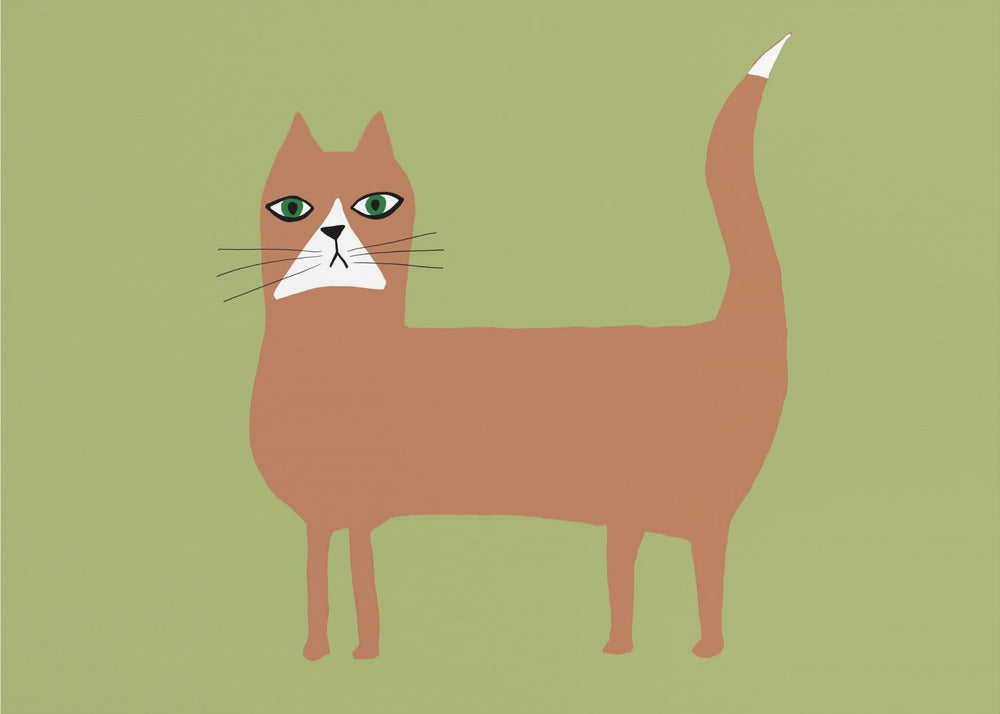 Katze Ingwer Orange | Poster