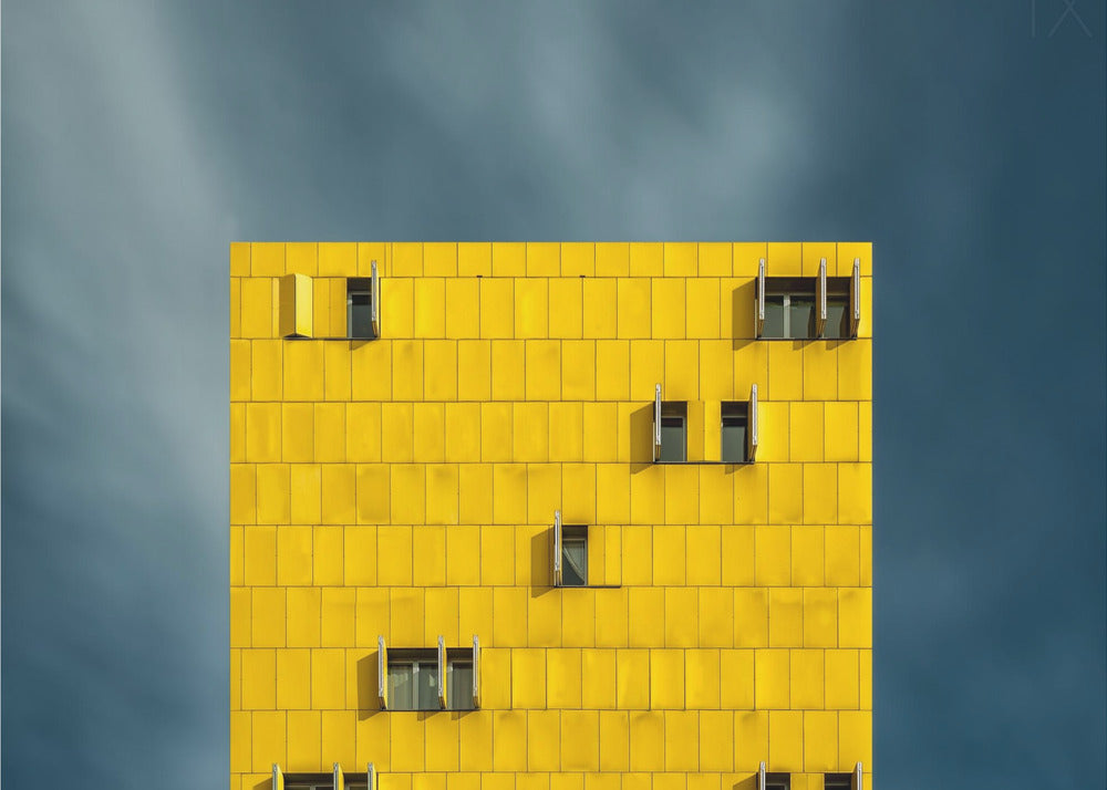 Yellow and blue | Wallpaper
