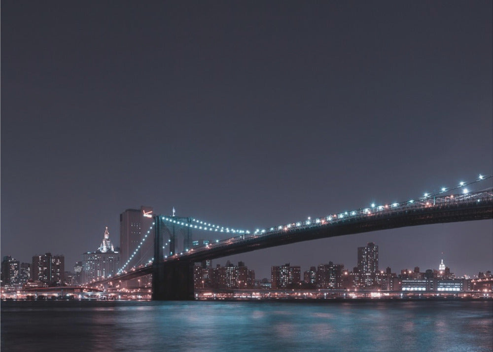 Skyline von Manhattan und Brooklyn Bridge | Hintergrundbild