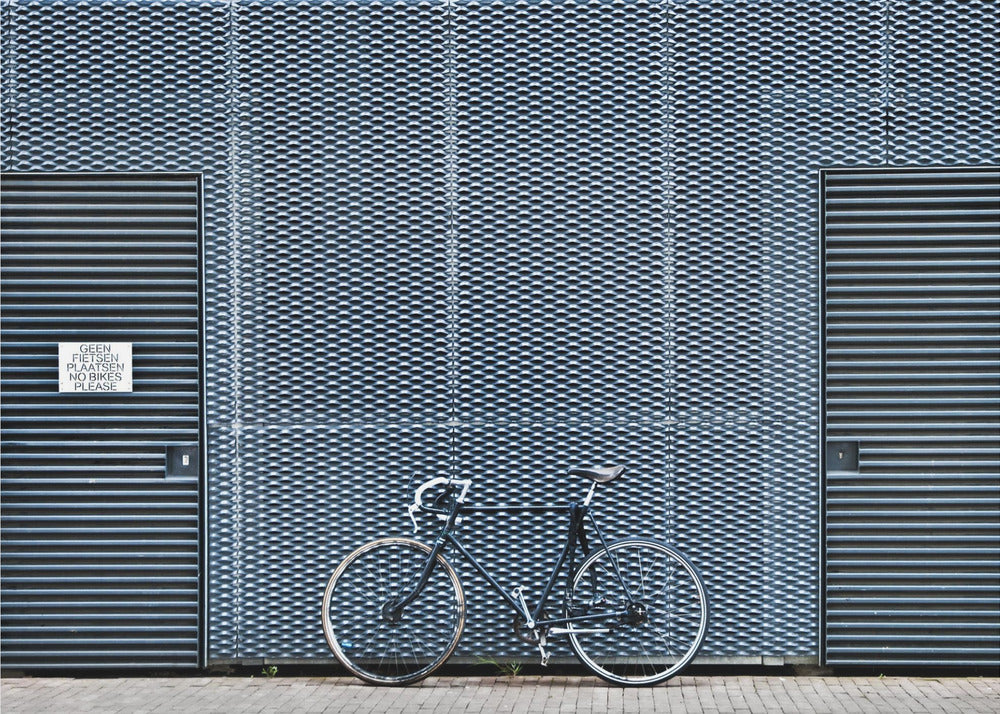 keine Fahrräder bitte | Poster
