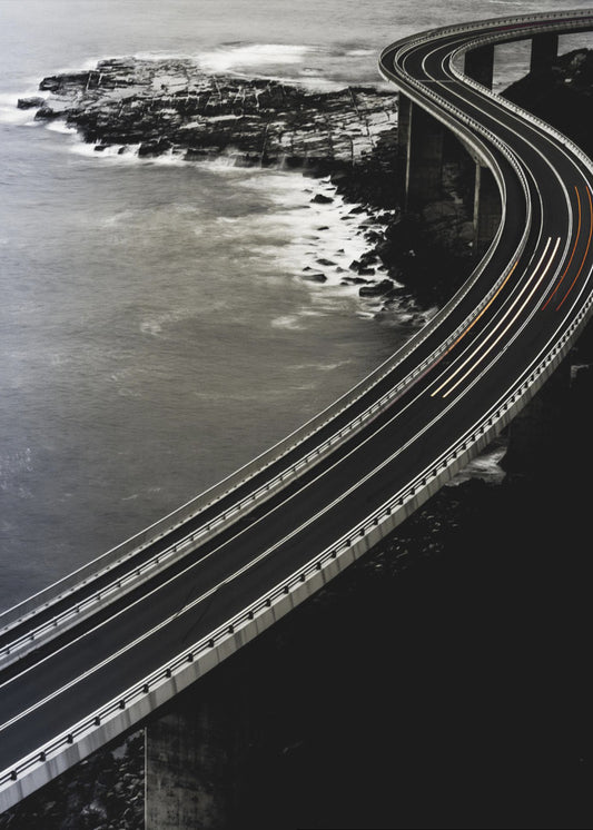 Der Rote ist schneller. | Leinwand