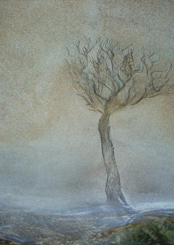 Einsamer Baum | Leinwand