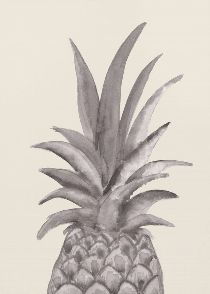 Tinte Ananas | Leinwand