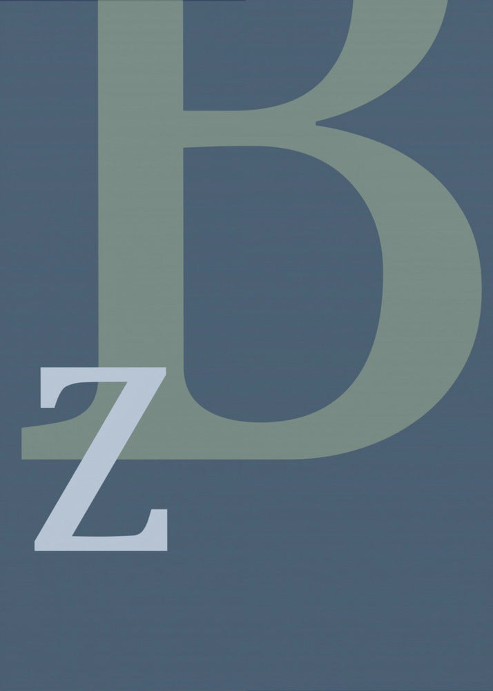 Buchstabe B | Poster