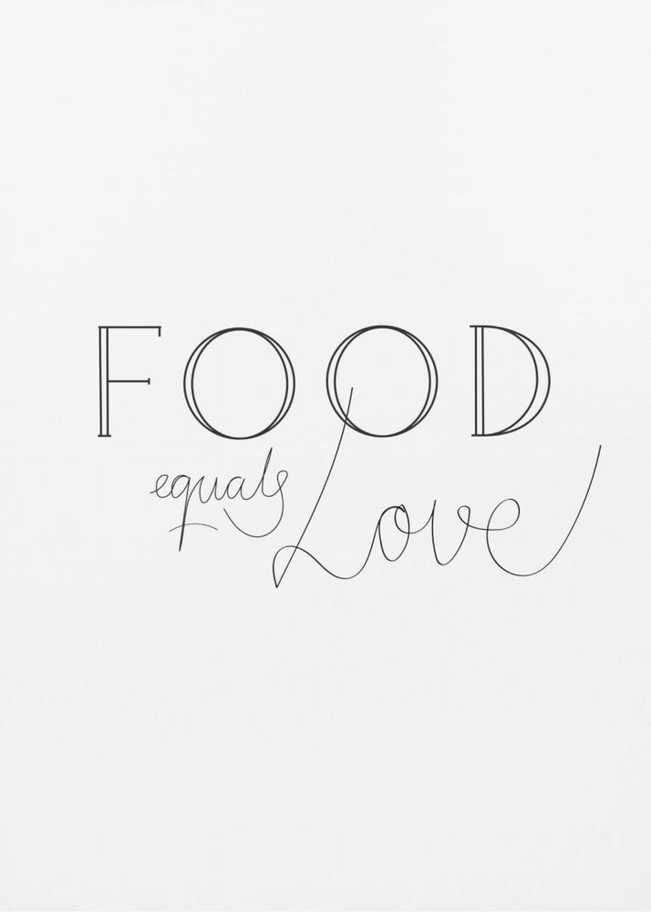 Essen ist Liebe | Poster