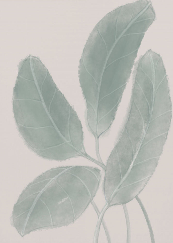 Blätter Aquarell | Poster