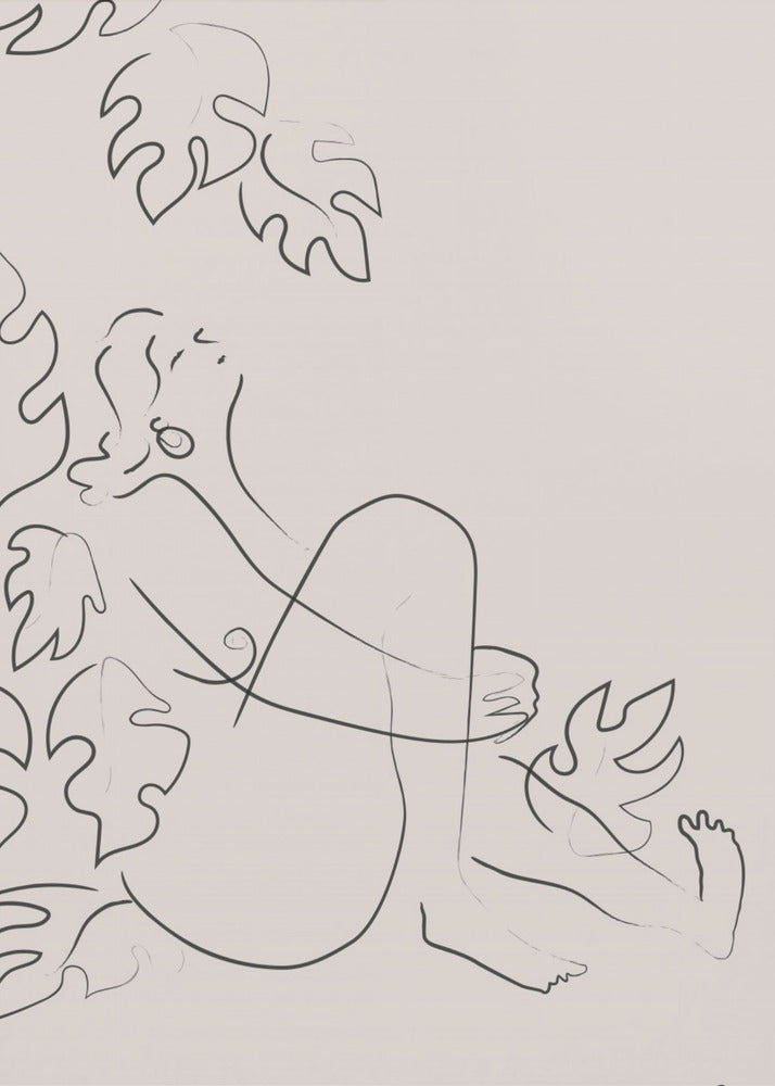 Embrace Nature Beige | Poster