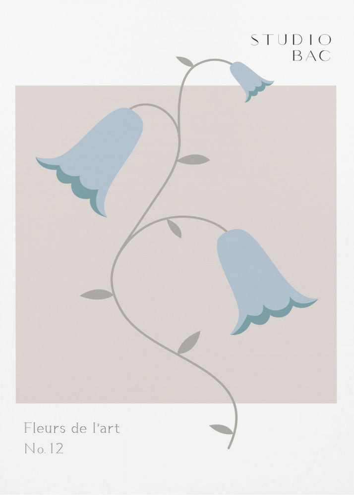 Bluebells Studio Bac | Poster
