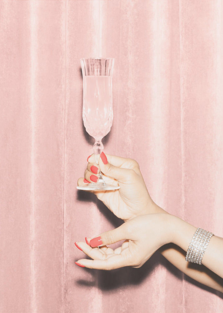 Auf Pink 01 | Leinwand