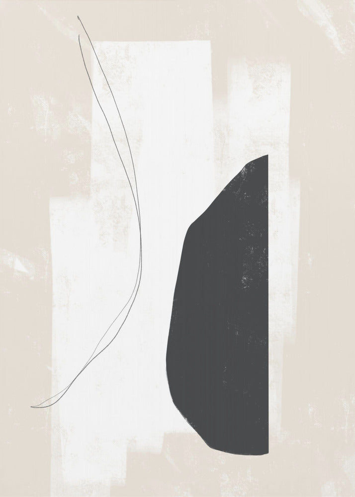 Monochrome Harmonie | Leinwand