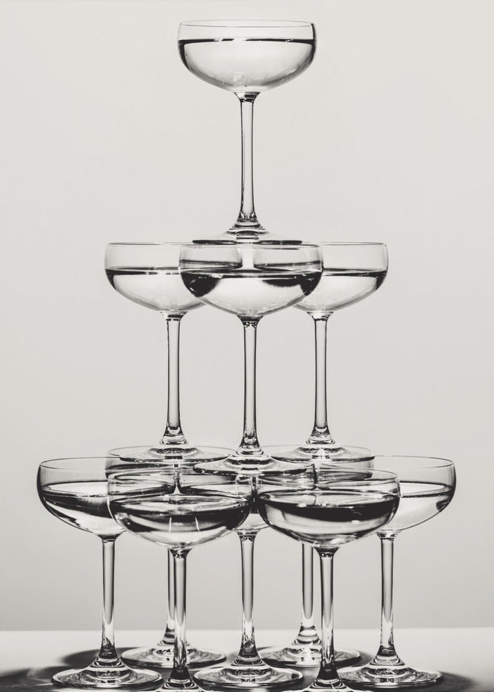 Champagnerturm_6 | Poster