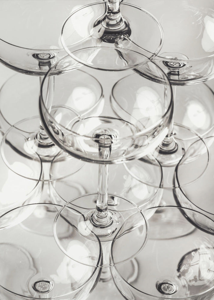 Champagnerturm_7 | Poster