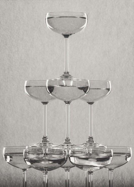 Champagnerturm_9 | Poster