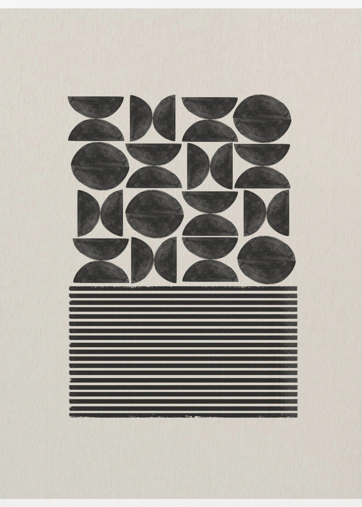 Geometrische Balance | Leinwand