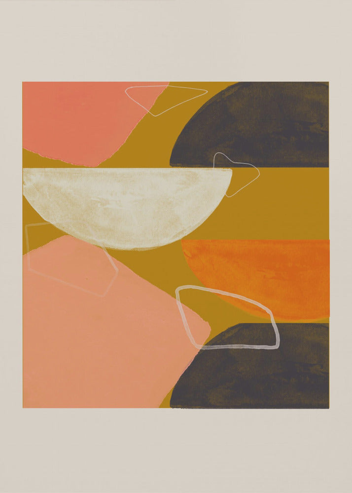 Abstrakte Harmonie | Leinwand