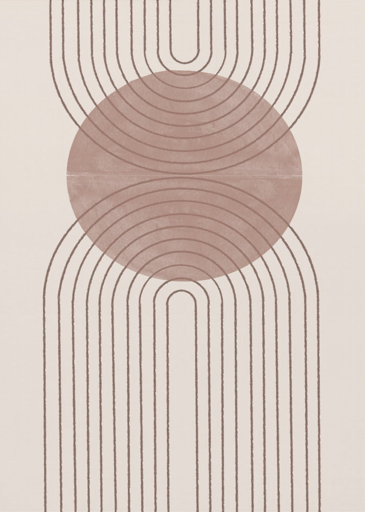 Geschwungene Wege | Poster