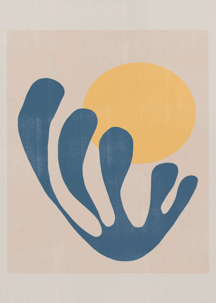 Solare Umarmung | Leinwand