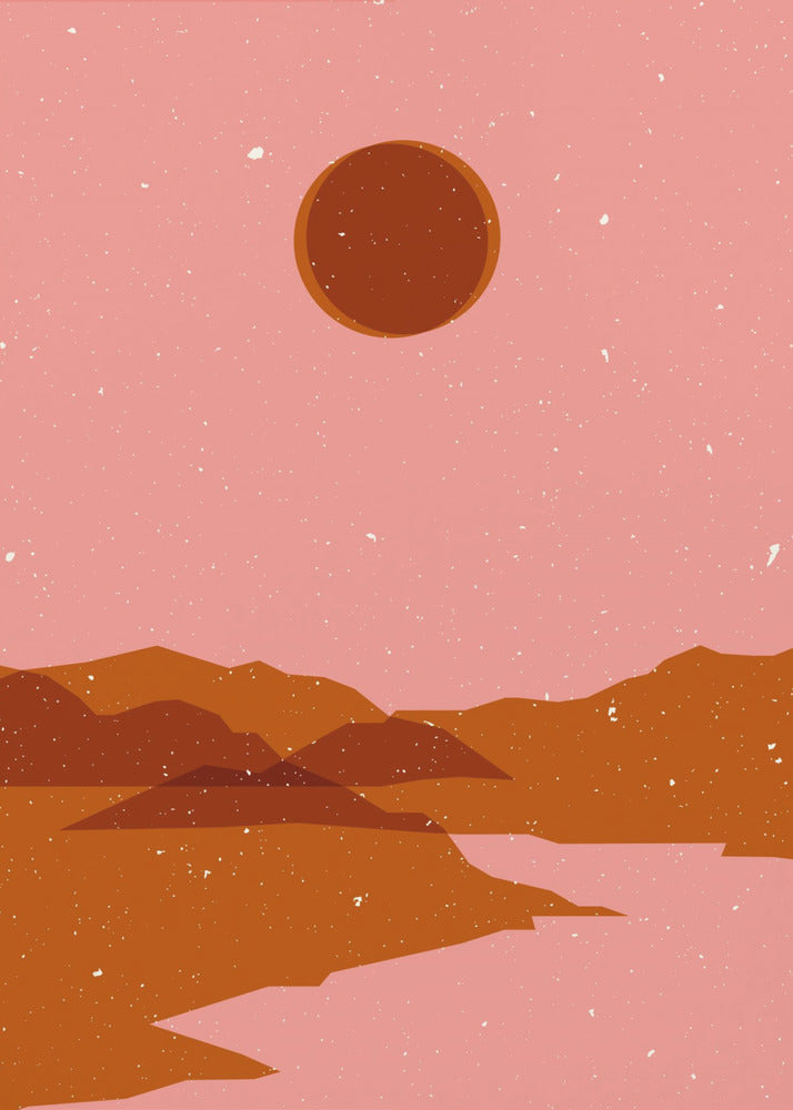 Mondlandschaft | Poster