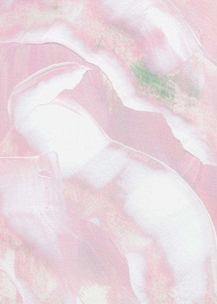 Sanfte Rouge-Felder | Leinwand