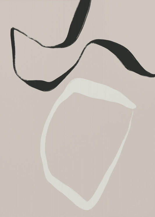 Schwebende Formen | Leinwand