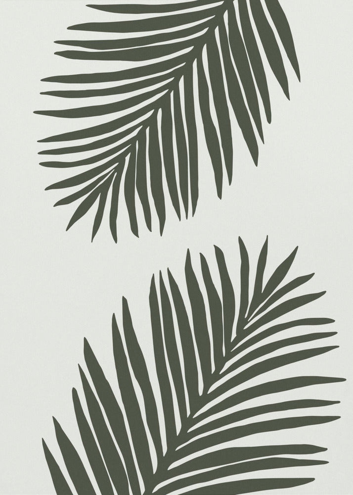 PALMBLATT 04 GRÜN | Poster