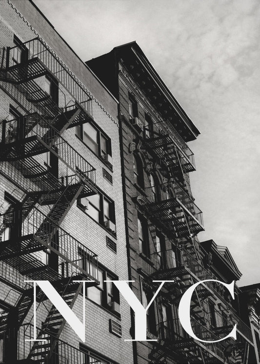NYC Feuerleitern 2 | Poster