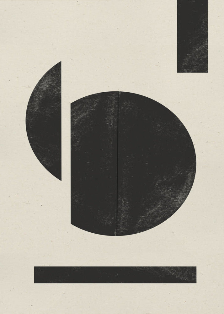 Geometrischer Kontrast | Poster
