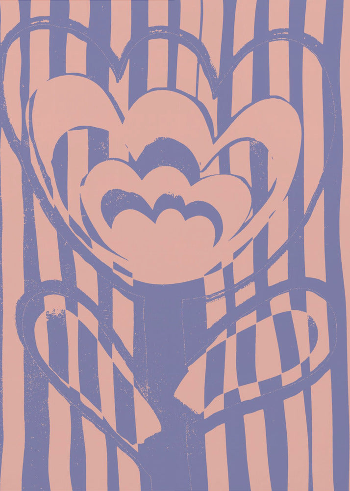 Retro-Blütenexplosion | Poster